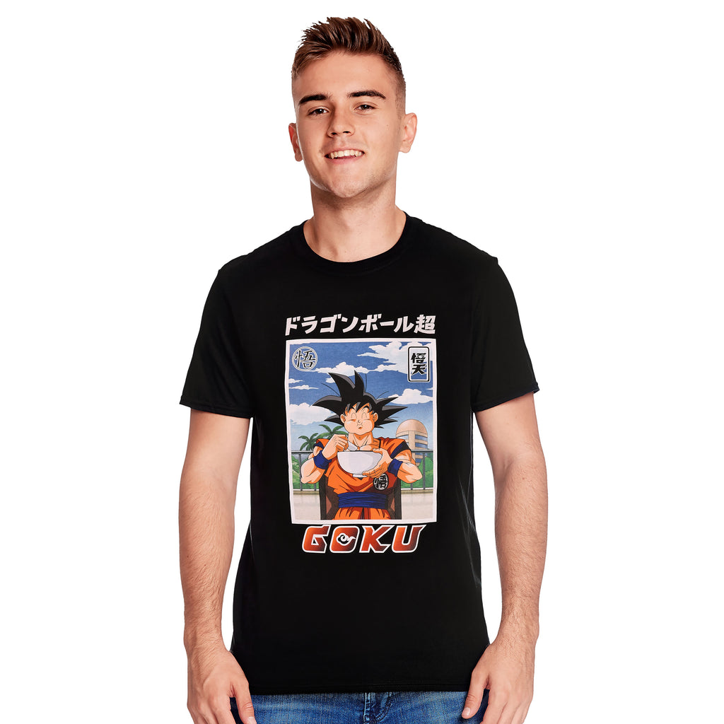 Produktbild Dragon Ball - Goku Eat T-shirt svart