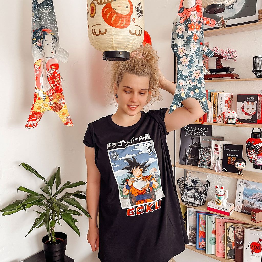 Produktbild Dragon Ball - Goku Eat T-shirt svart