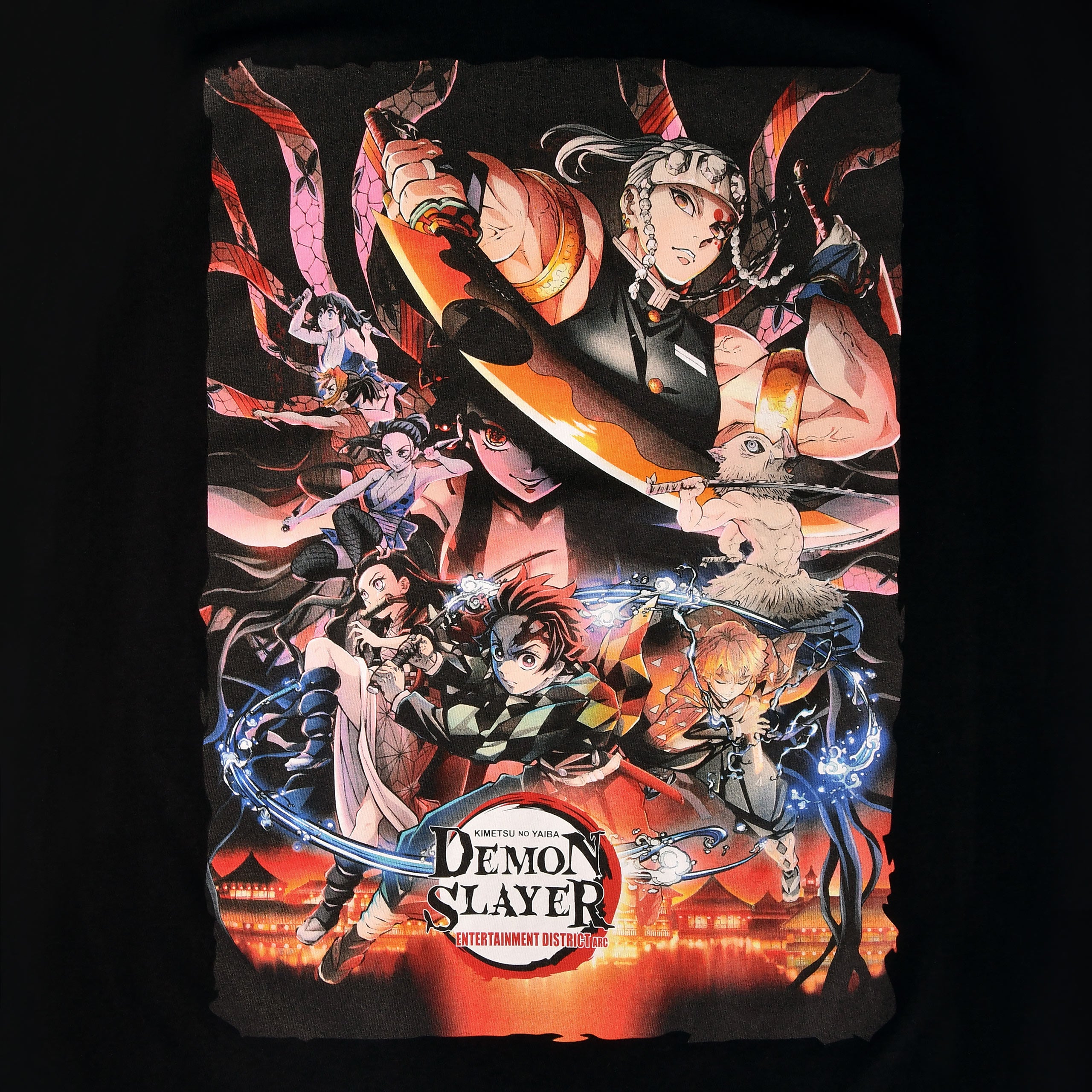 Produktbild Demon Slayer - Karaktärs T-shirt svart