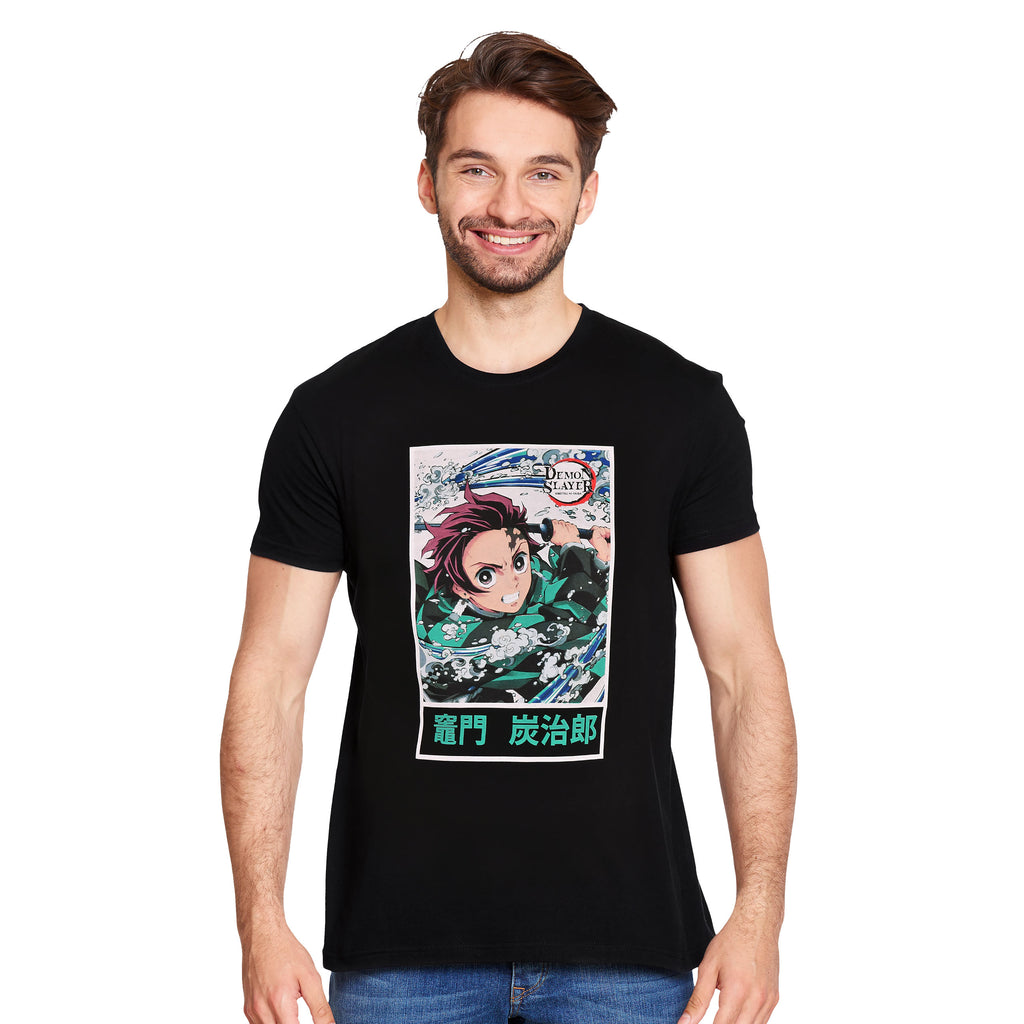 Produktbild Demon Slayer - Kamado Tanjiro T-shirt svart