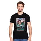 Produktbild Demon Slayer - Kamado Tanjiro T-shirt svart
