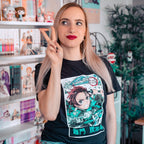 Produktbild Demon Slayer - Kamado Tanjiro T-shirt svart