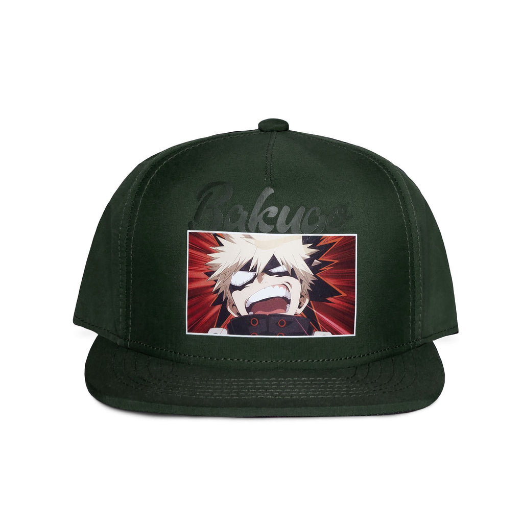 Produktbild My Hero Academia - Bakugo Snapback-keps grön