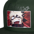 Produktbild My Hero Academia - Bakugo Snapback-keps grön