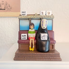 Produktbild Spirited Away - Ansiktslös & Chihiro 3D Årskalender