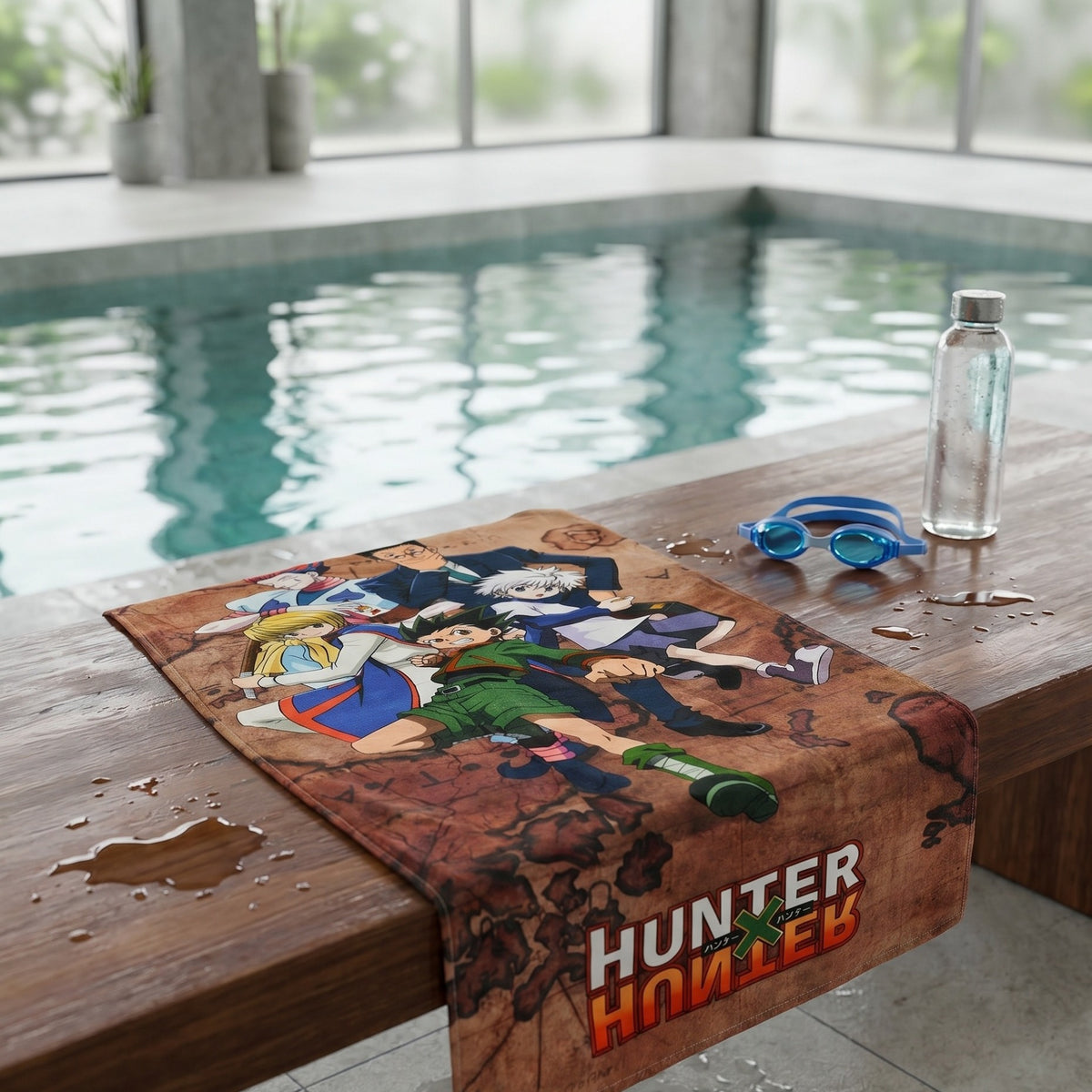 Produktbild Hunter x Hunter - Grupp Badhandduk