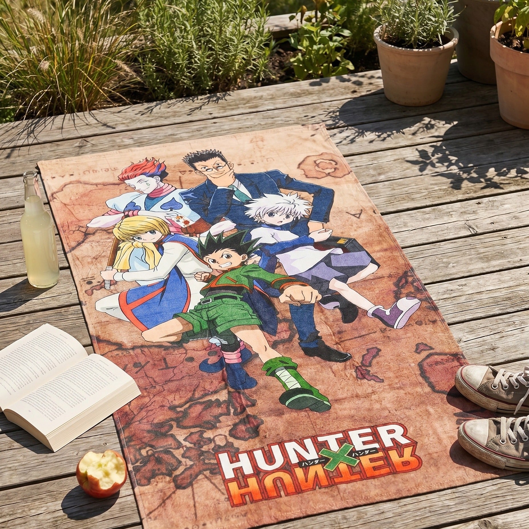 Produktbild Hunter x Hunter - Grupp Badhandduk