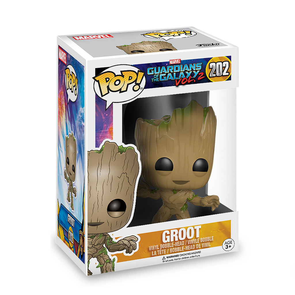 Produktbild Guardians of the Galaxy Vol.2 - Groot Funko Pop figur med vickande huvud