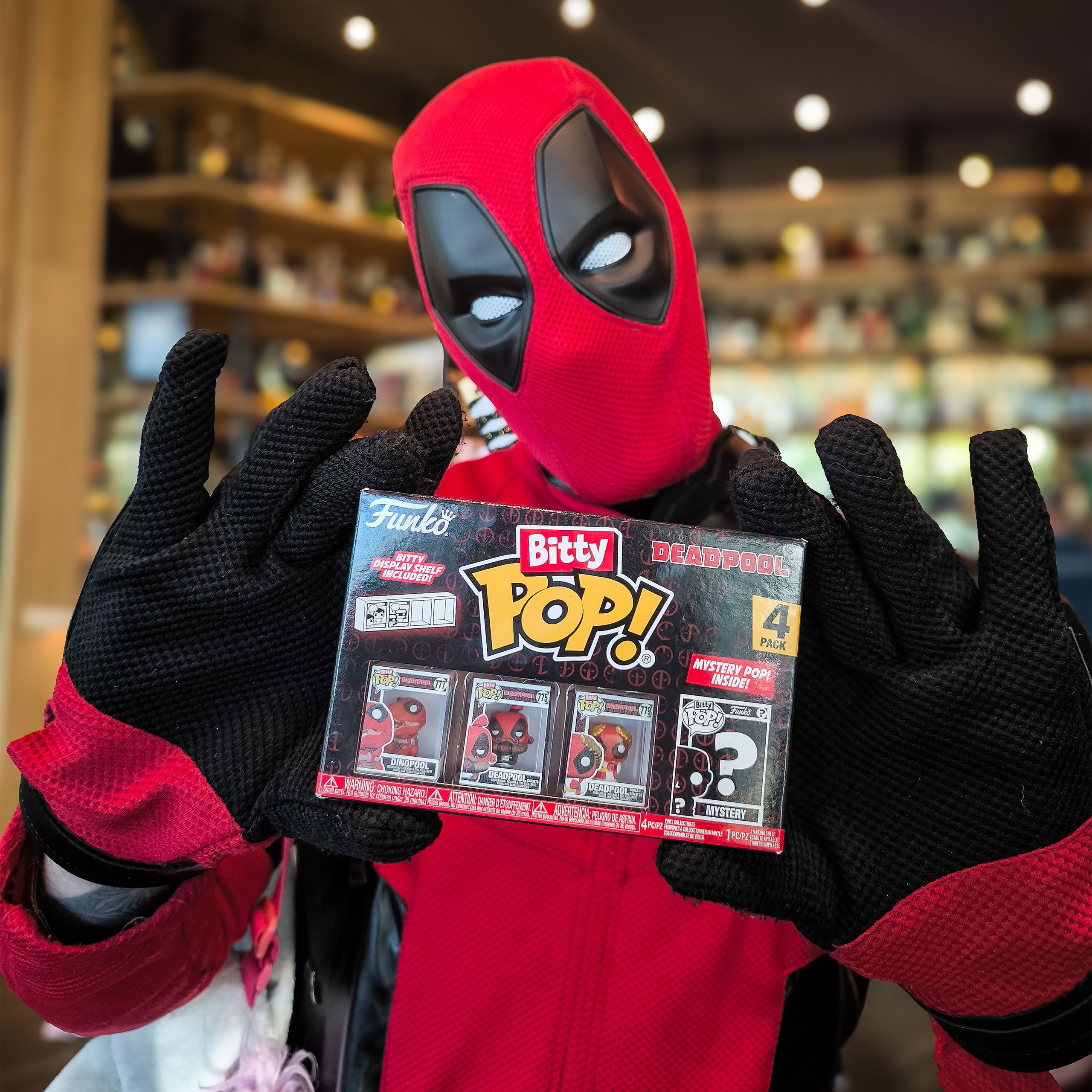 Produktbild Deadpool - Funko Bitty Pop 4-figurers set Serie 3