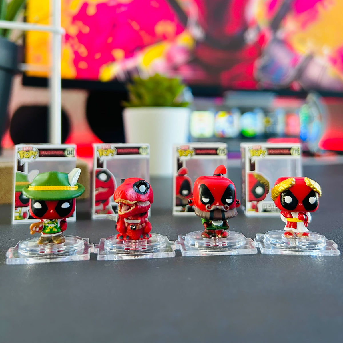 Produktbild Deadpool - Funko Bitty Pop 4-figurers set Serie 3