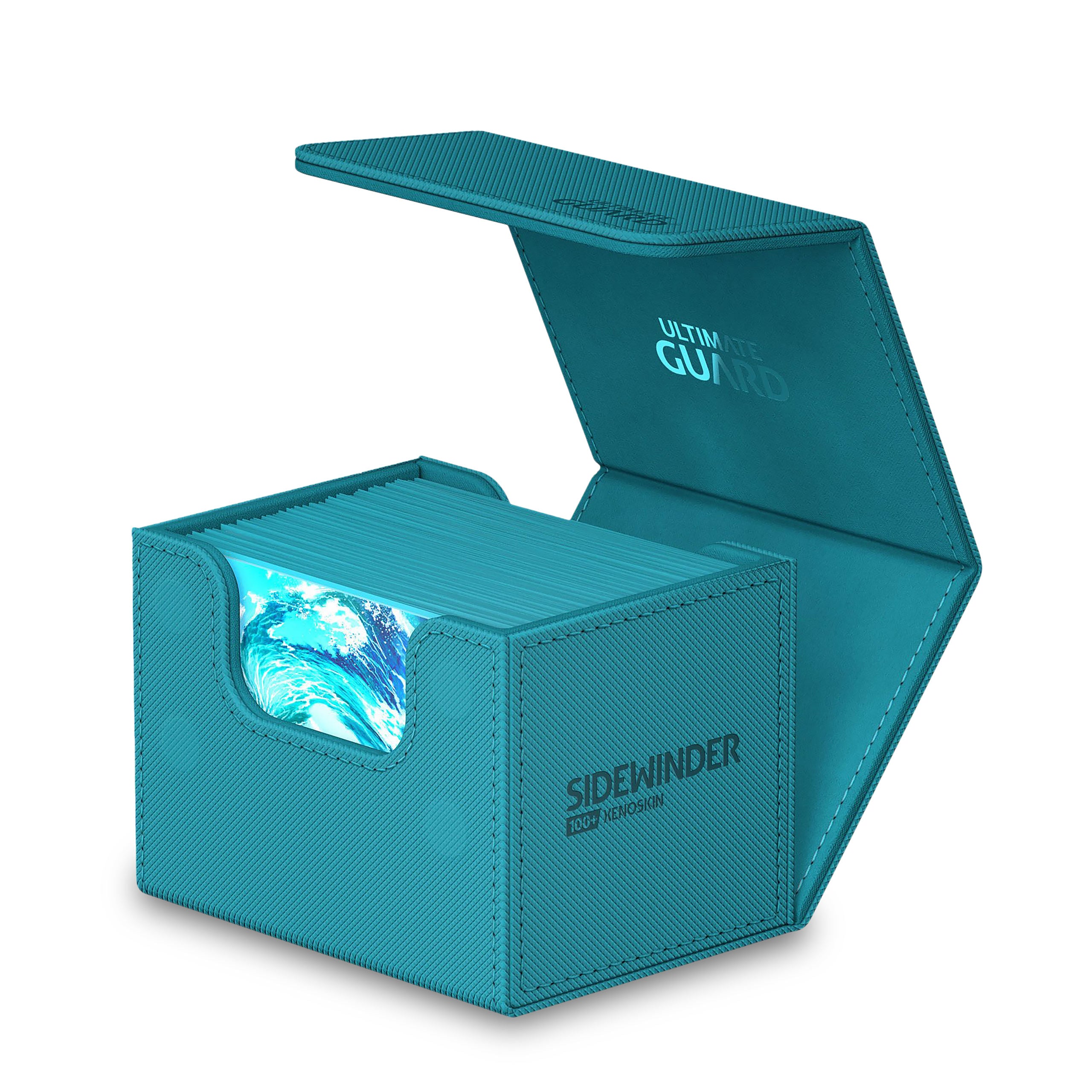 Produktbild Samlarkortbox Ultimate Guard blå för 100 kort