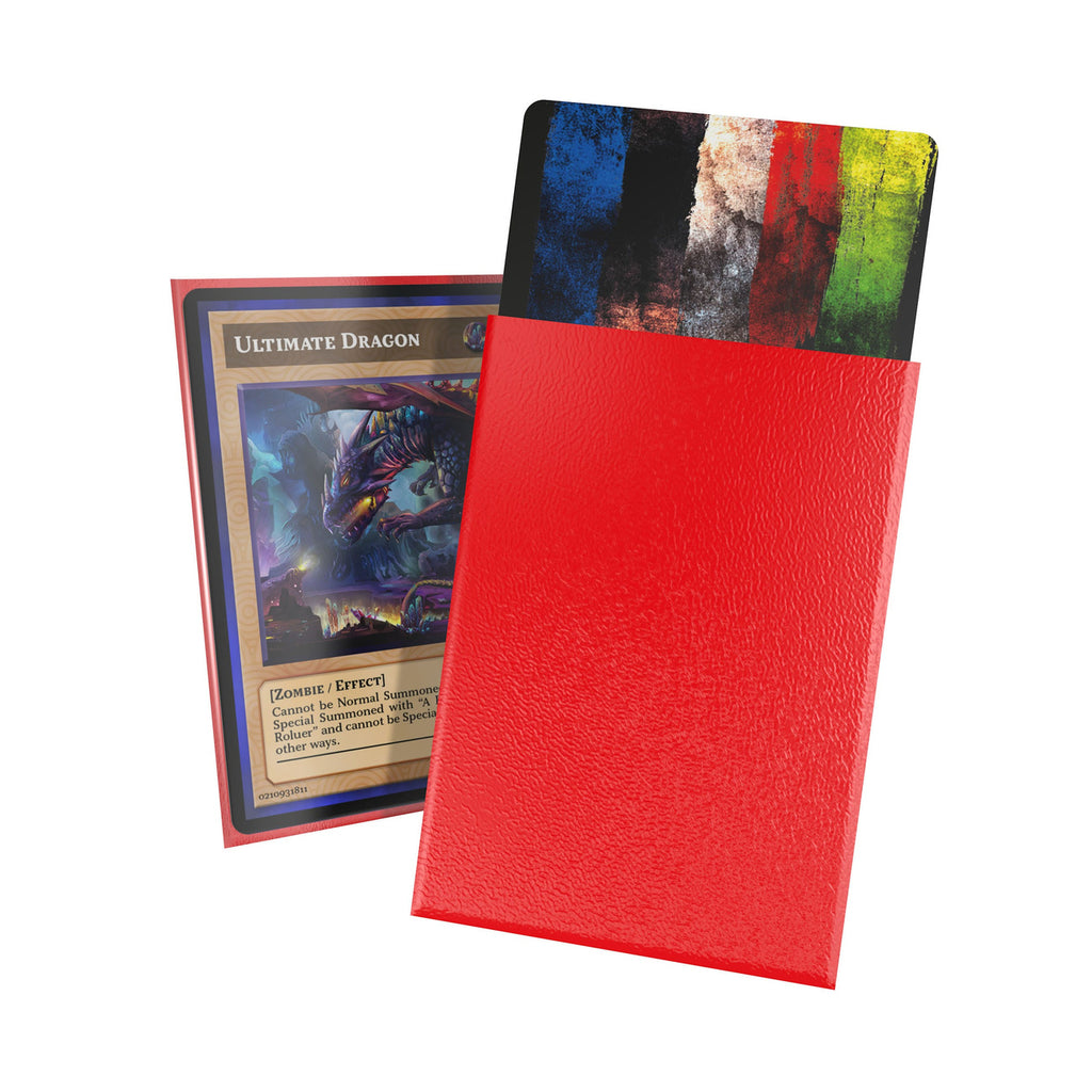 Produktbild Cortex kortfodral matt röd 60-pack Ultimate Guard för TCG japansk storlek