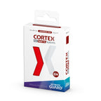 Produktbild Cortex kortfodral matt röd 60-pack Ultimate Guard för TCG japansk storlek