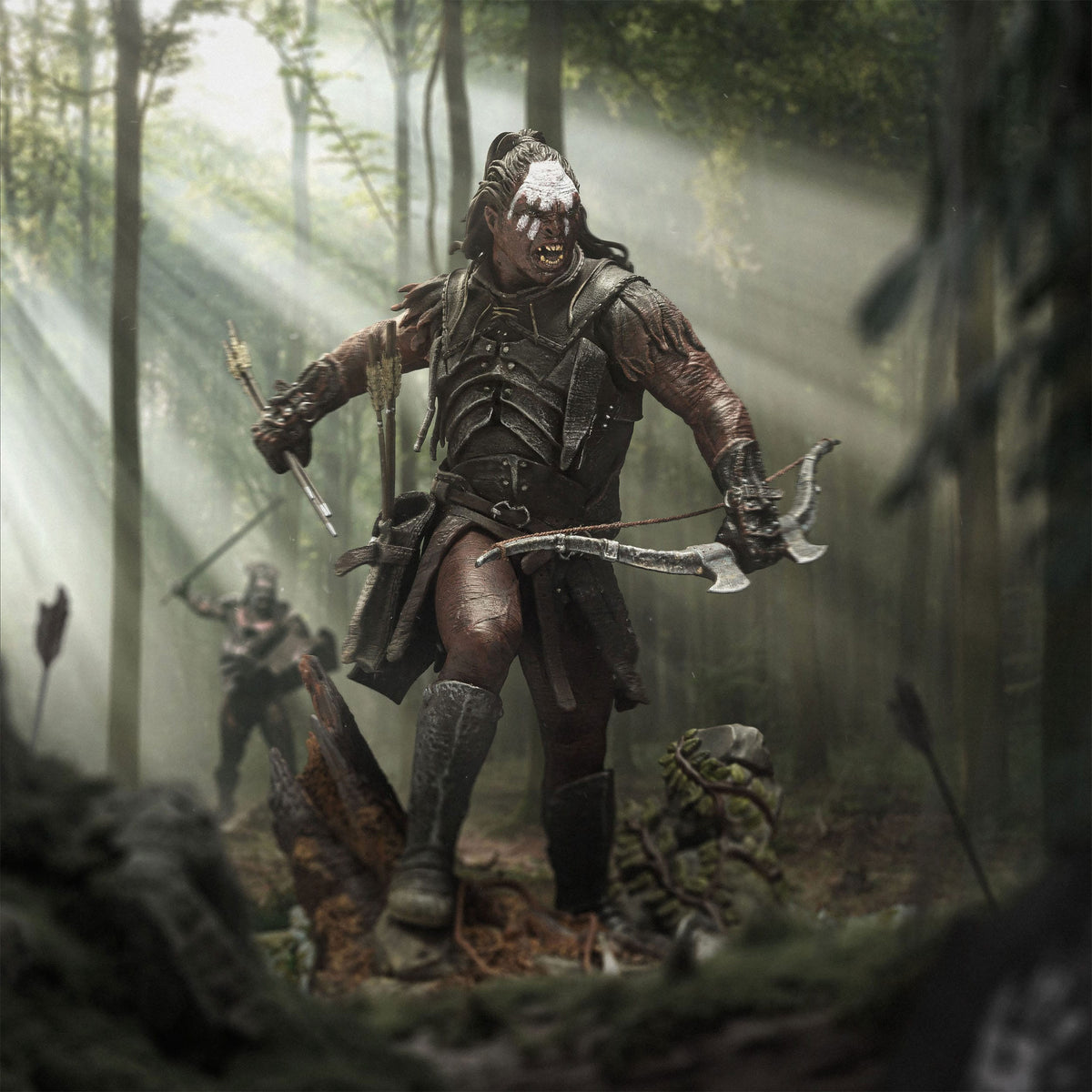 Produktbild Sagan om Ringen - Lurtz, Uruk-Hai-ledare, Art Scale Statue 1:10