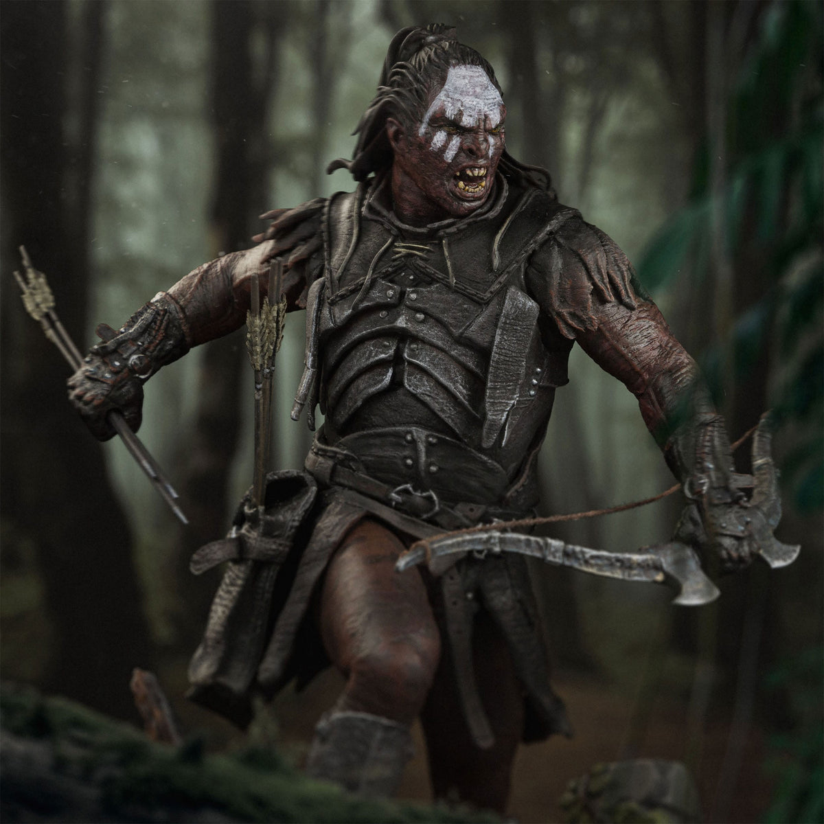 Produktbild Sagan om Ringen - Lurtz, Uruk-Hai-ledare, Art Scale Statue 1:10