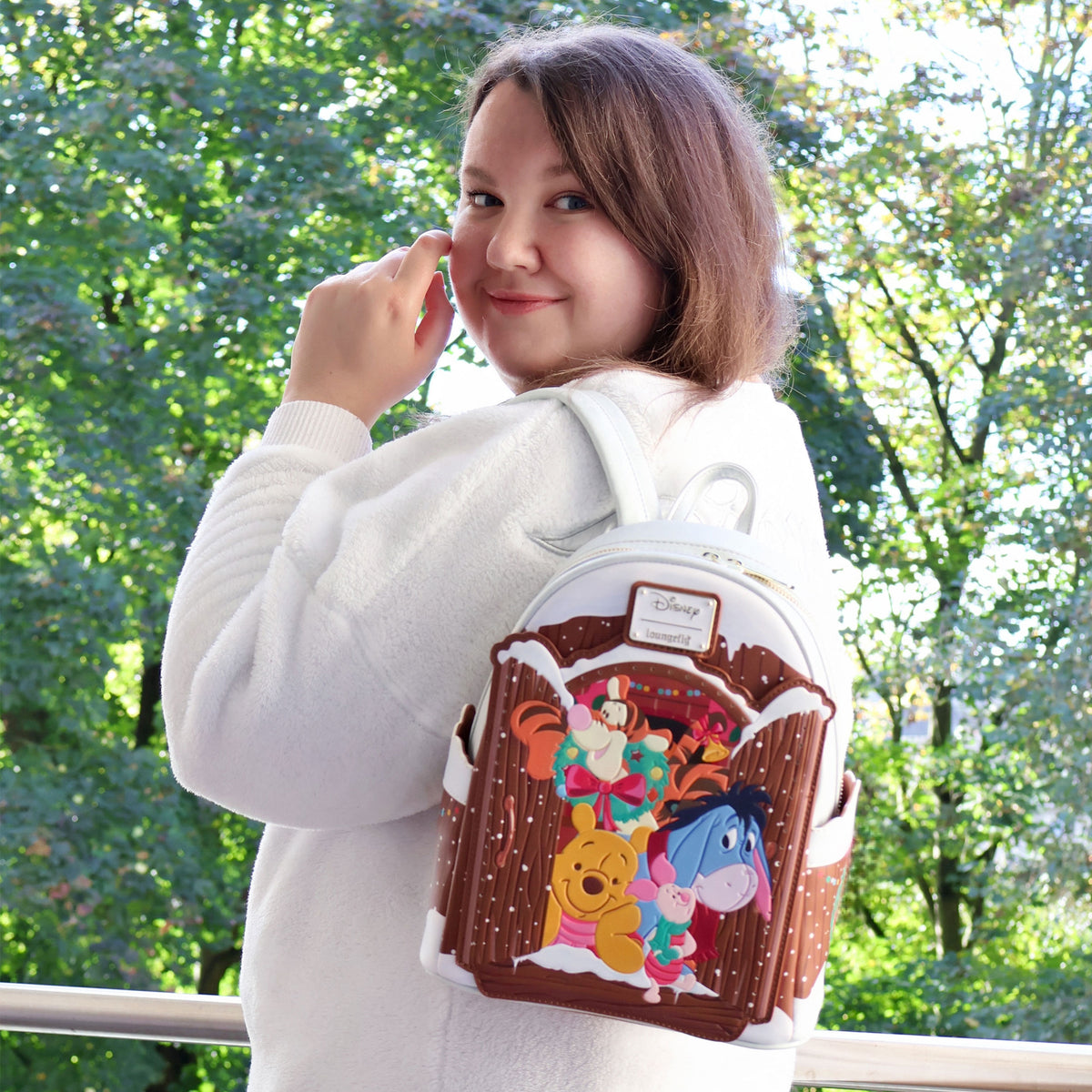 Produktbild Nalle Puh - Mini ryggsäck Vänner med ljus