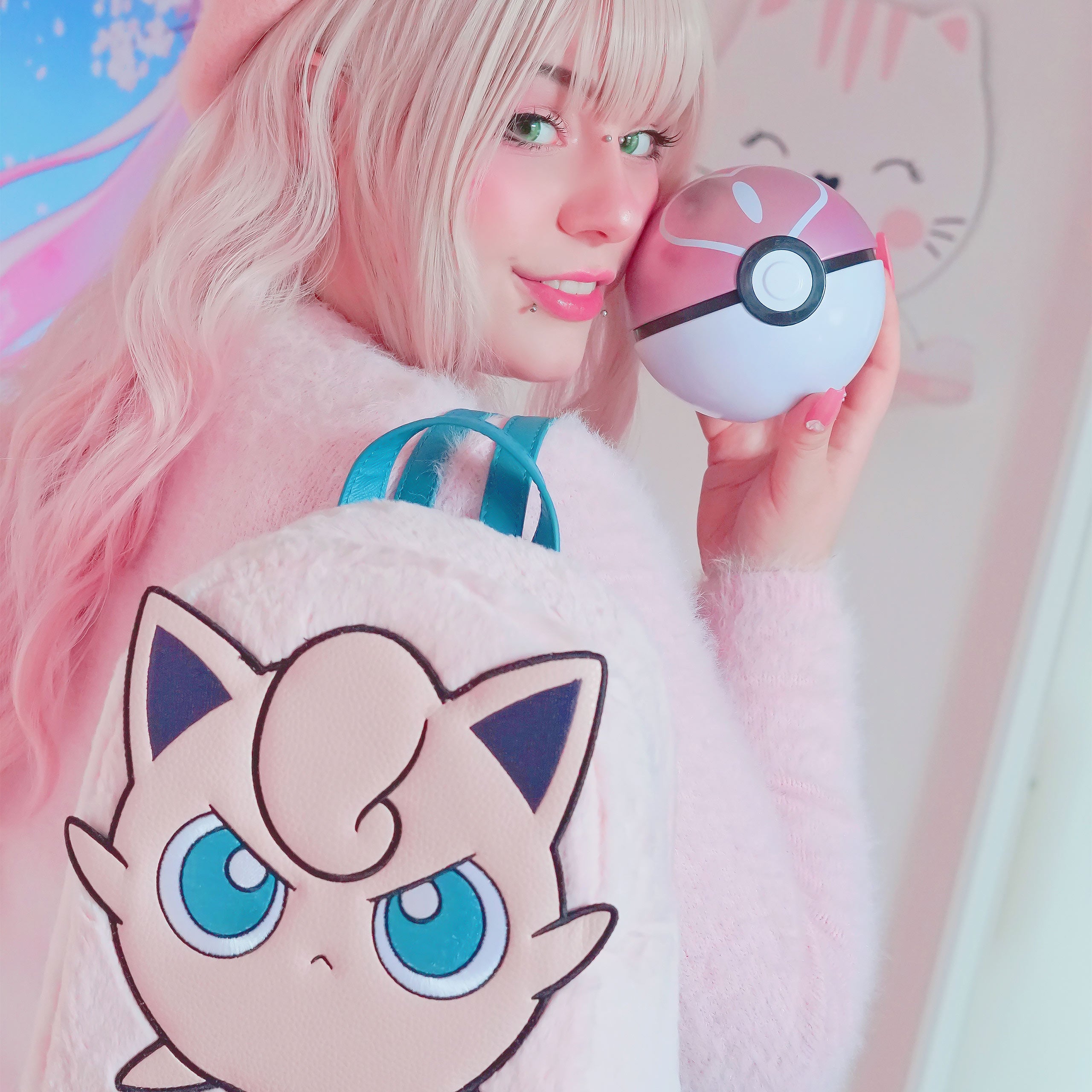 Produktbild Pokemon - Pummeluff Plysch Mini Ryggsäck