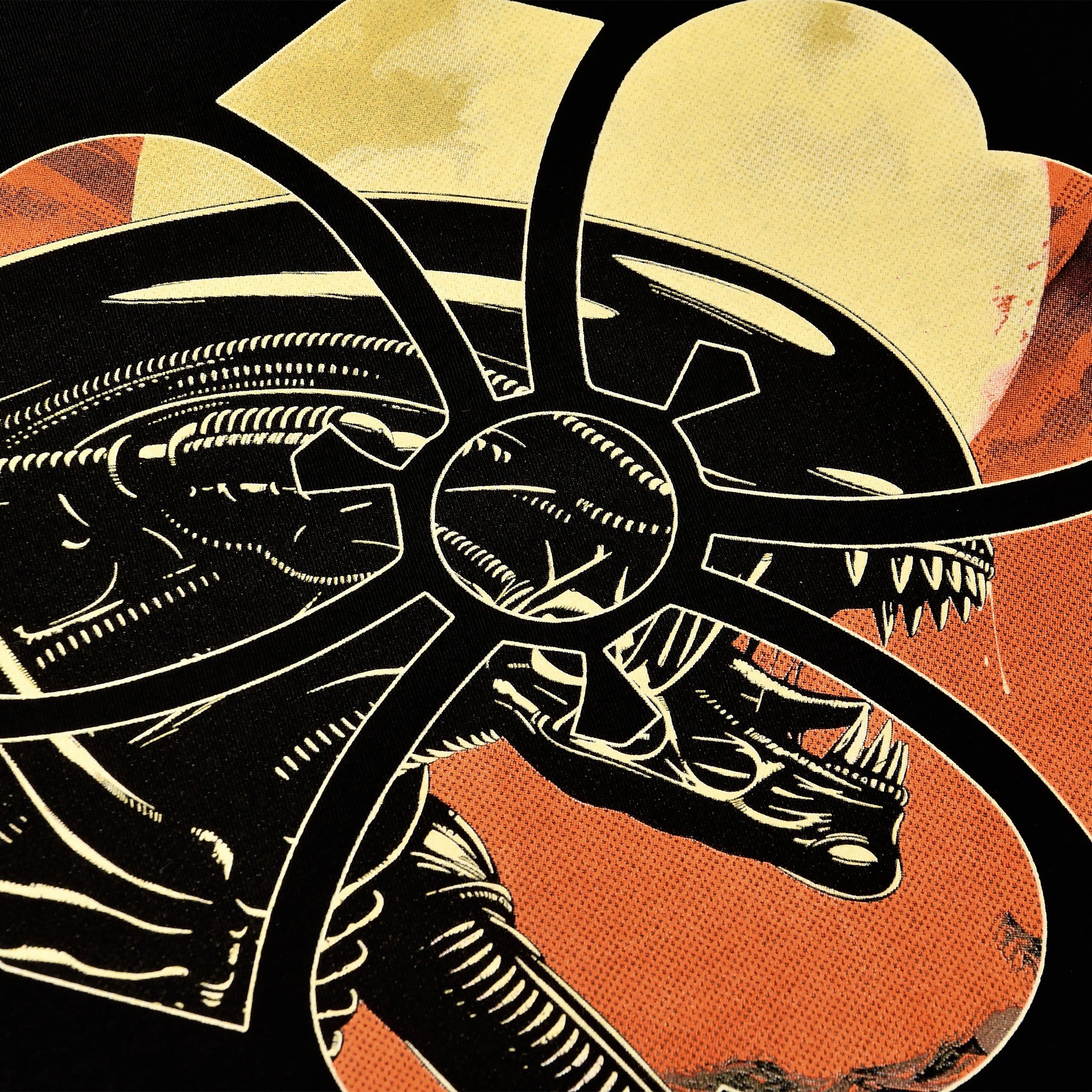 Produktbild Space Hunter T-shirt för Alien-fans svart