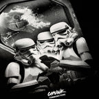 Produktbild No Phones! T-shirt för Star Wars-fans svart