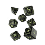 Produktbild Alviskt RPG Tärningsset 7-delad Glow in The Dark Edition