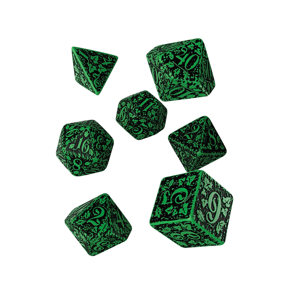 Produktbild Forest Jungle RPG Tärningsset 7-delat