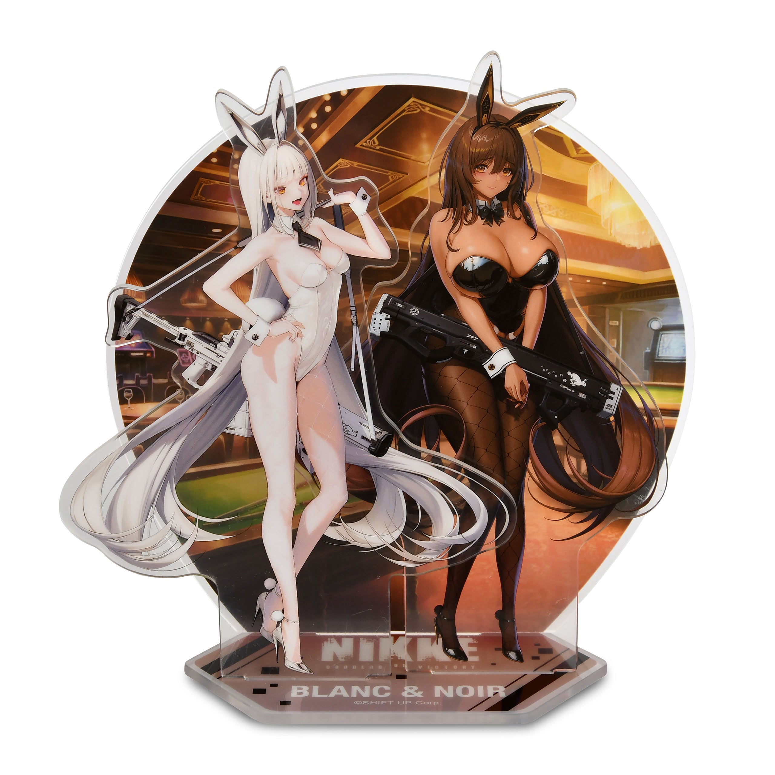 Produktbild Goddess of Victory: Nikke - Blanc & Noir Akryl Diorama Figur