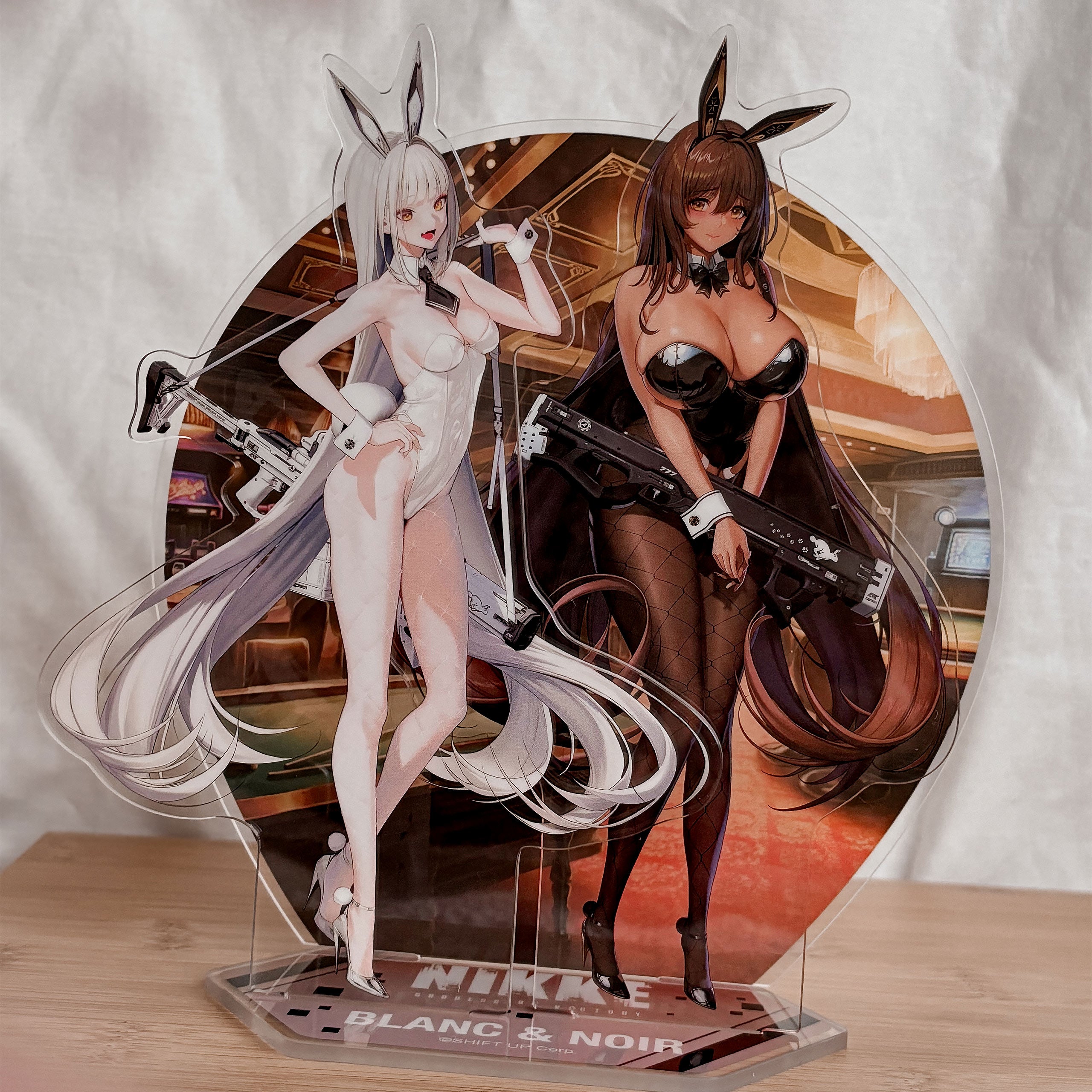Produktbild Goddess of Victory: Nikke - Blanc & Noir Akryl Diorama Figur