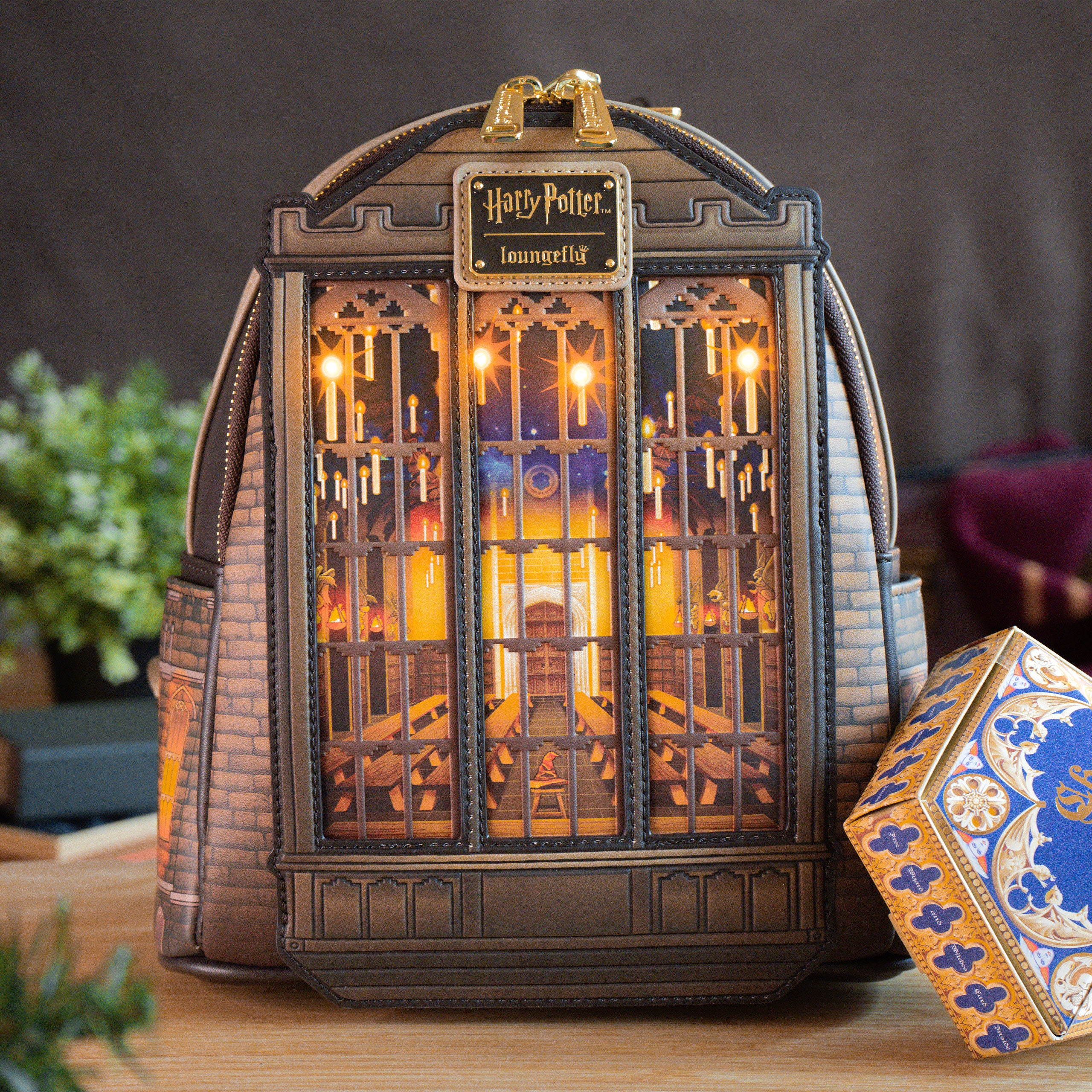 Produktbild Harry Potter - Mini ryggsäck Stora Salen med ljus