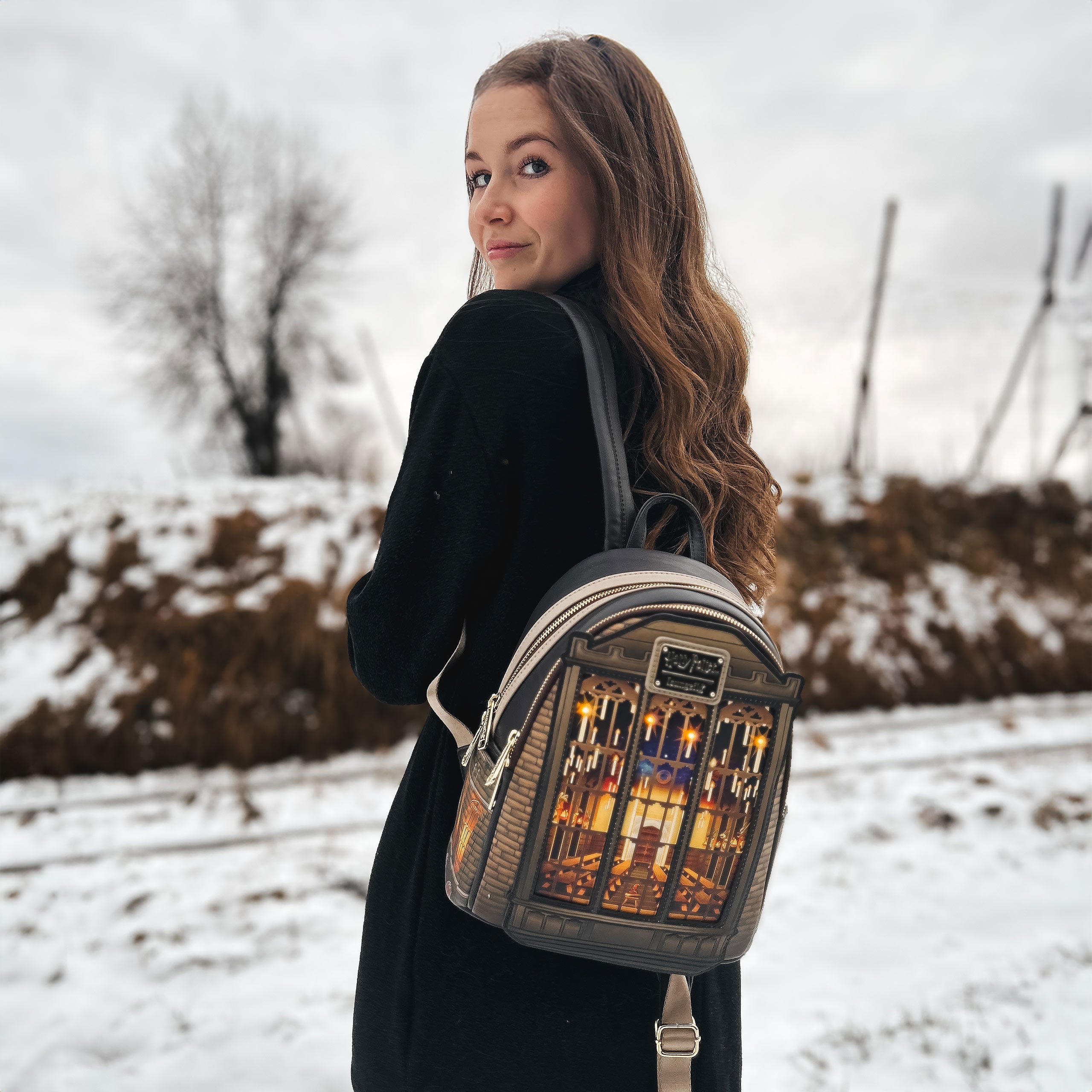 Produktbild Harry Potter - Mini ryggsäck Stora Salen med ljus