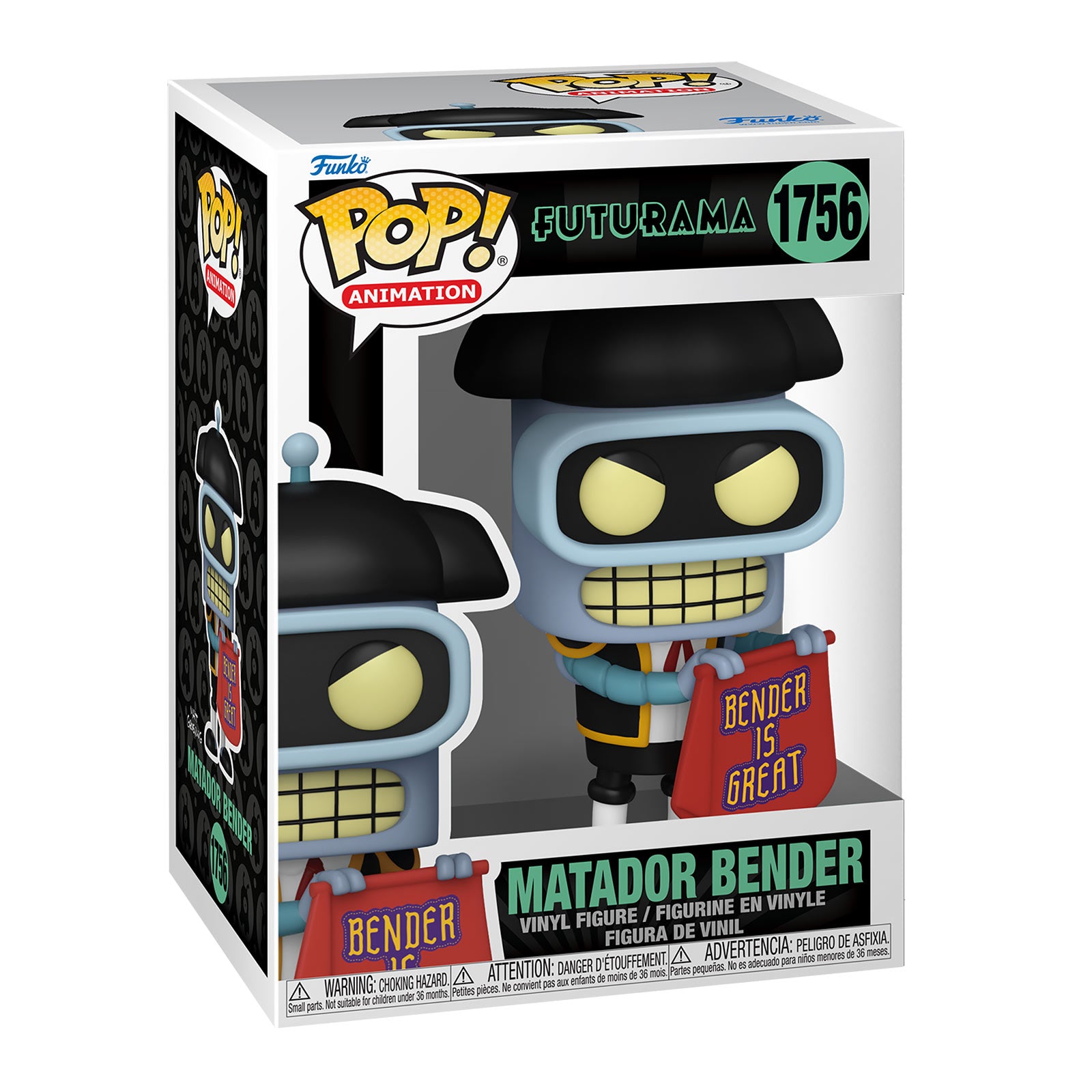 Produktbild Futurama - Bender (Matador) Funko Pop Figur