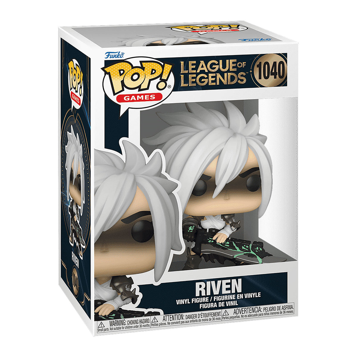 Produktbild League of Legends - Riven med svärd Funko Pop figur