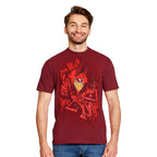 Produktbild Alastor T-shirt för Hazbin Hotel-fans röd