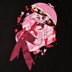 Produktbild Spider Demon Angel T-shirt för Hazbin Hotel-fans svart