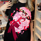 Produktbild Spider Demon Angel T-shirt för Hazbin Hotel-fans svart
