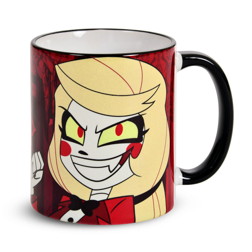 Produktbild Charlie Morningstar mugg för Hazbin Hotel-fans