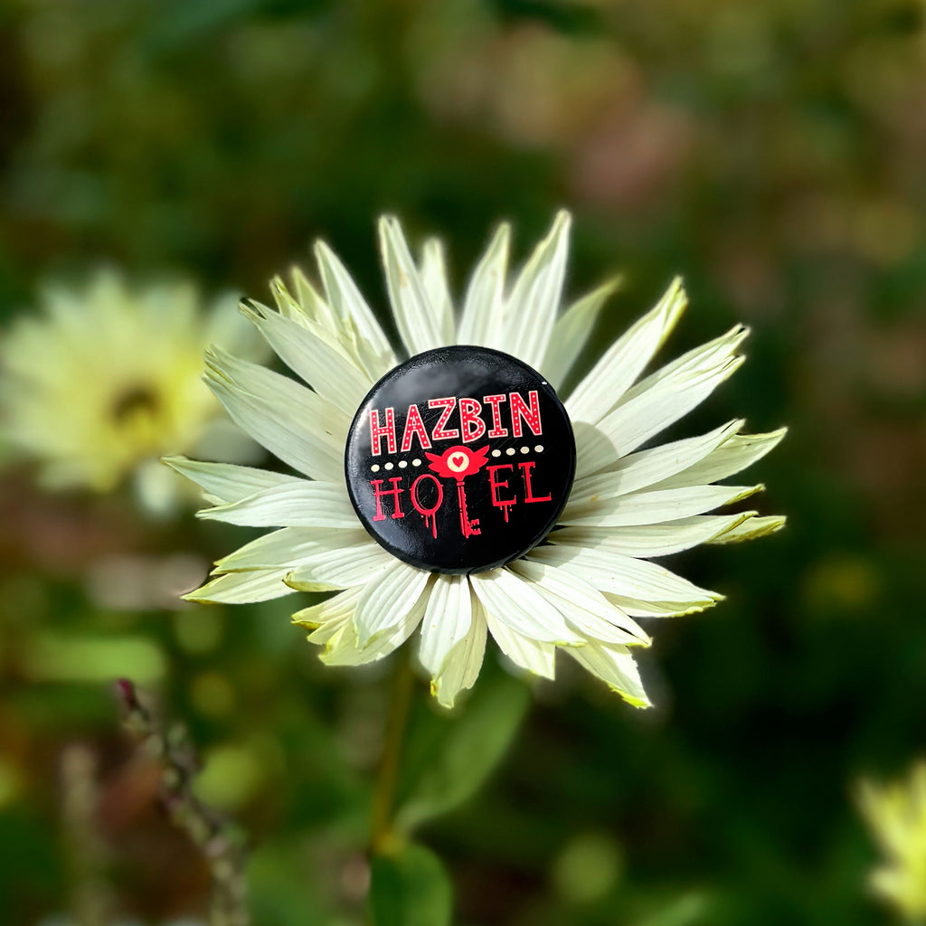 Produktbild Logoknapp för Hazbin Hotel-fans