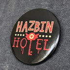 Produktbild Logoknapp för Hazbin Hotel-fans