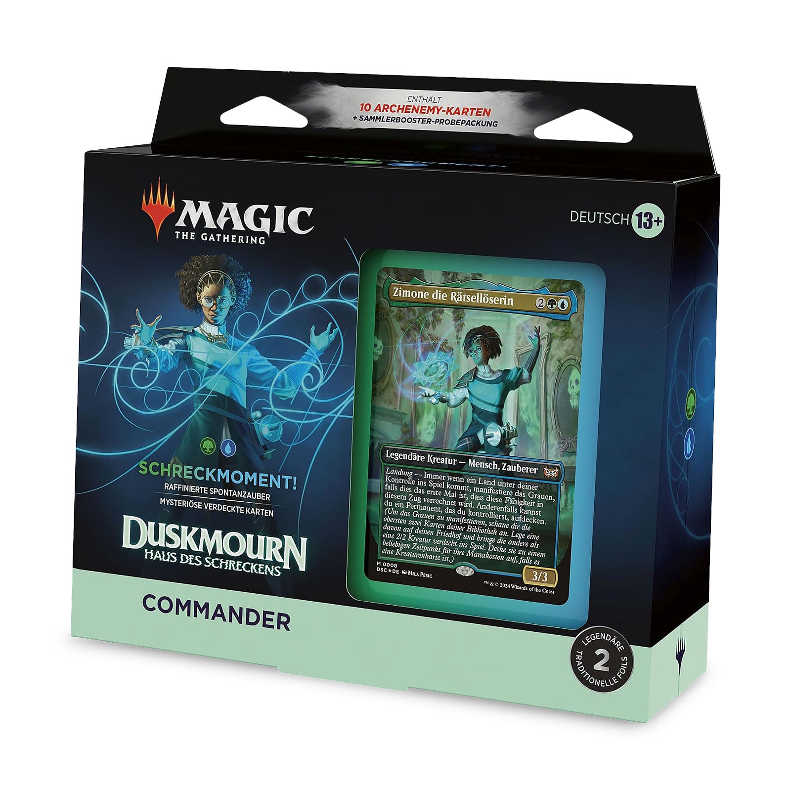 Produktbild Duskmourn: Skräckens Hus Commander Deck Skräckmoment - Magic The Gathering