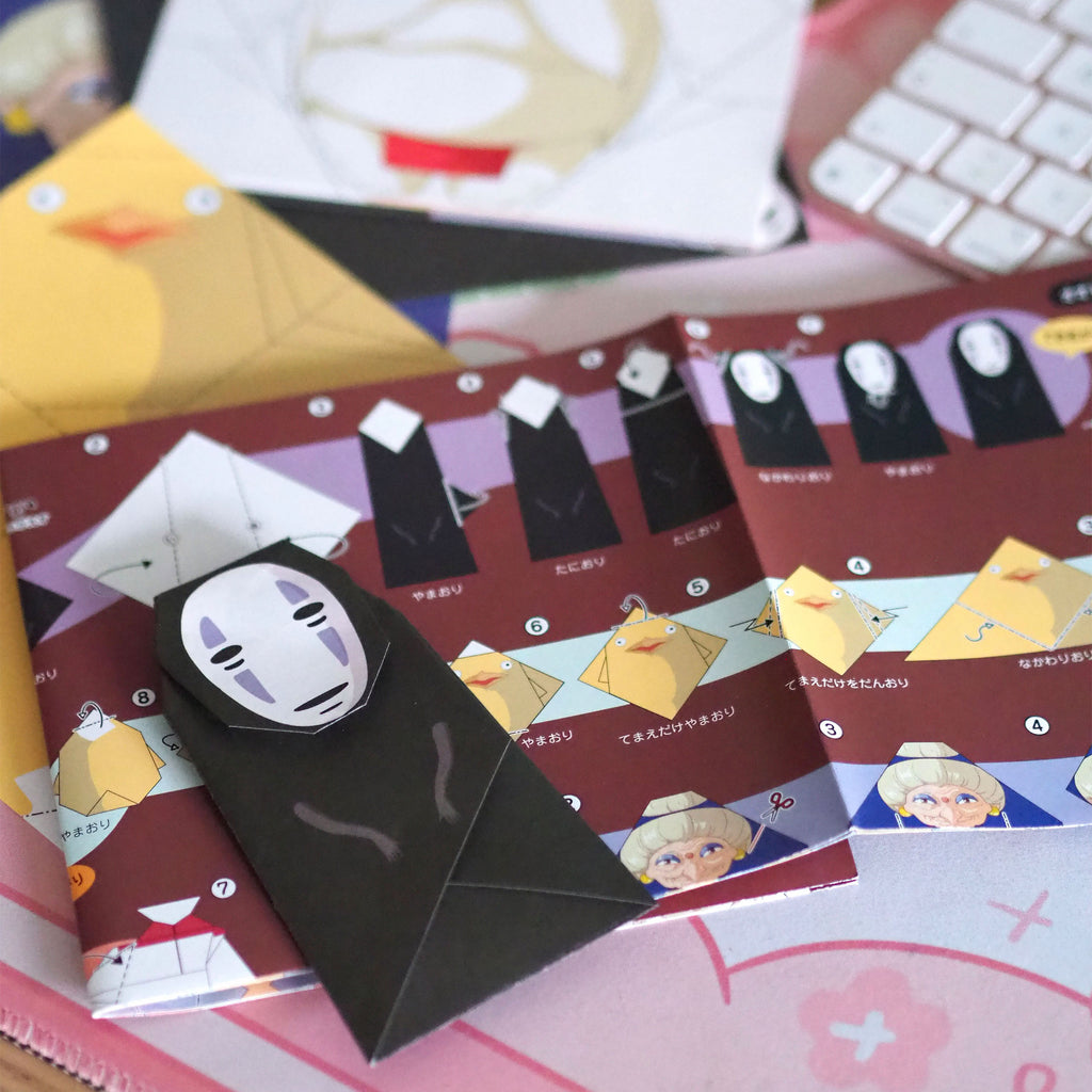 Produktbild Spirited Away - Origami Set med No-Face och Chihiro
