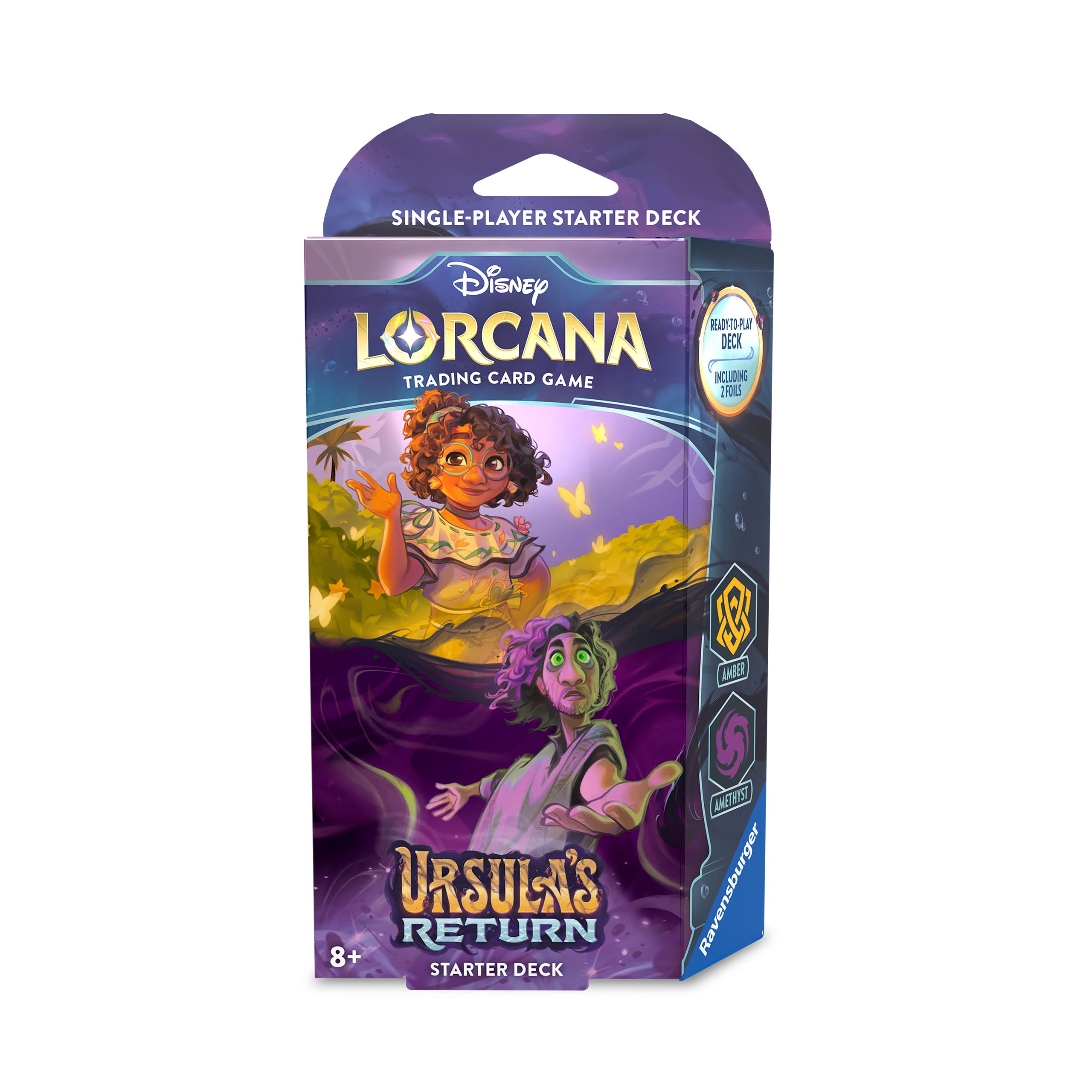 Produktbild Disney Lorcana Startkit Bärnsten & Ametist - Ursulas Återkomst Kortspel