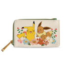 Produktbild Pokemon - Pikachu och Evoli Blommig Plånbok