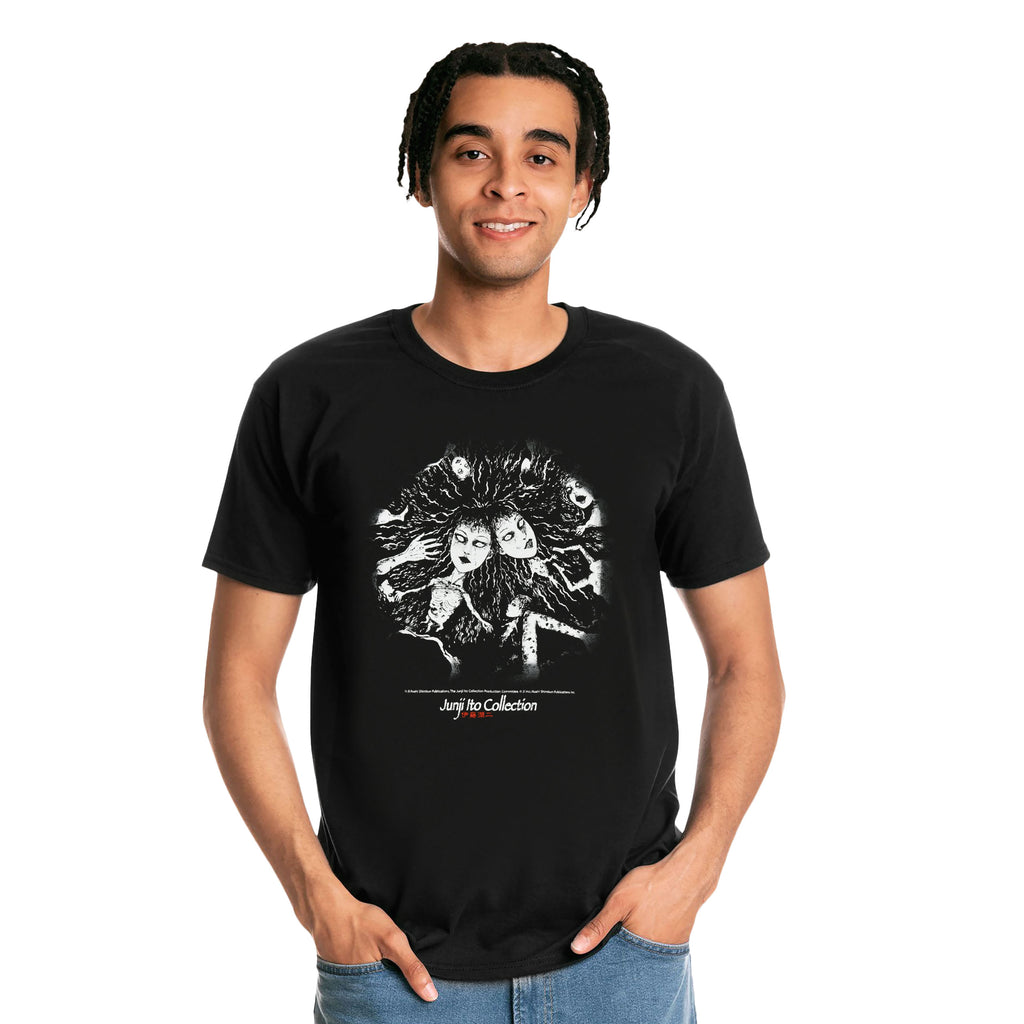Produktbild Junji Ito - Crawling T-shirt svart