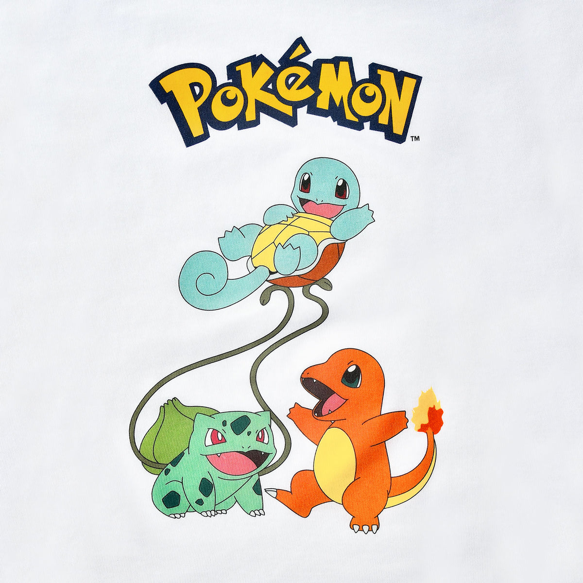 Produktbild Pokemon - Original Trio T-shirt för barn vit