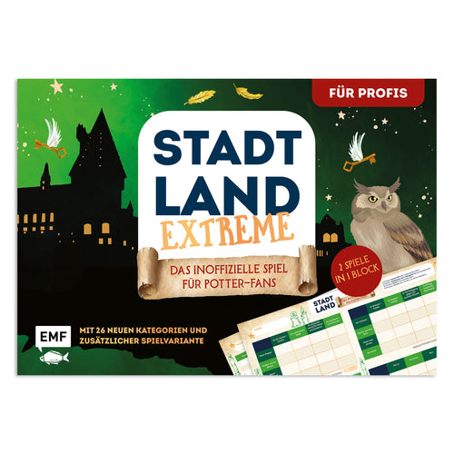 Produktbild Stad, Land - Extreme - Det inofficiella spelet för Potterheads