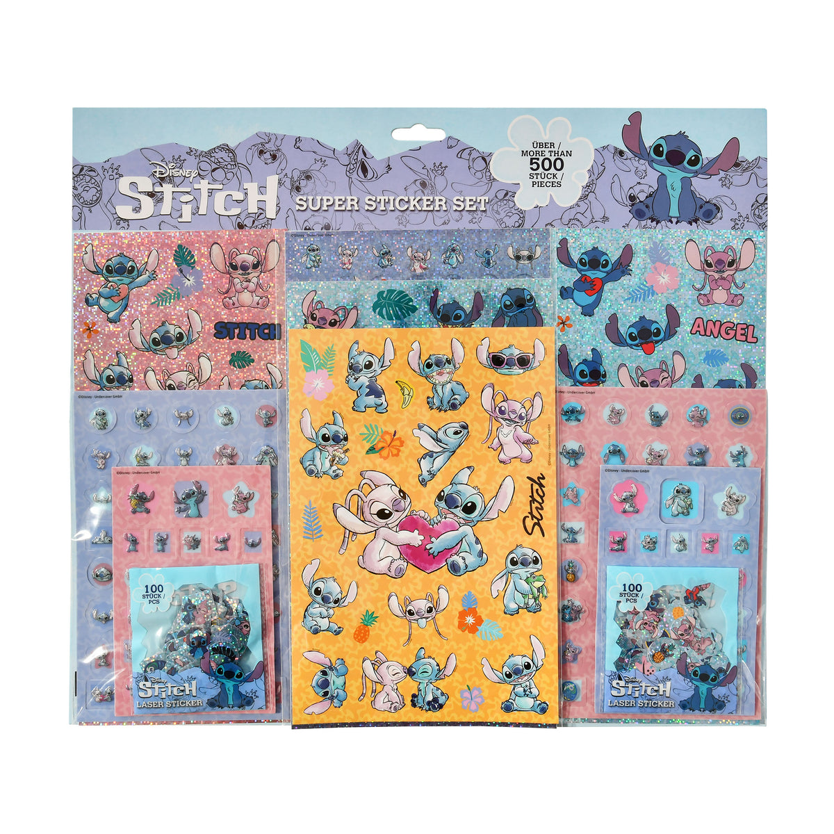 Produktbild Lilo & Stitch - Superklistermärkesset