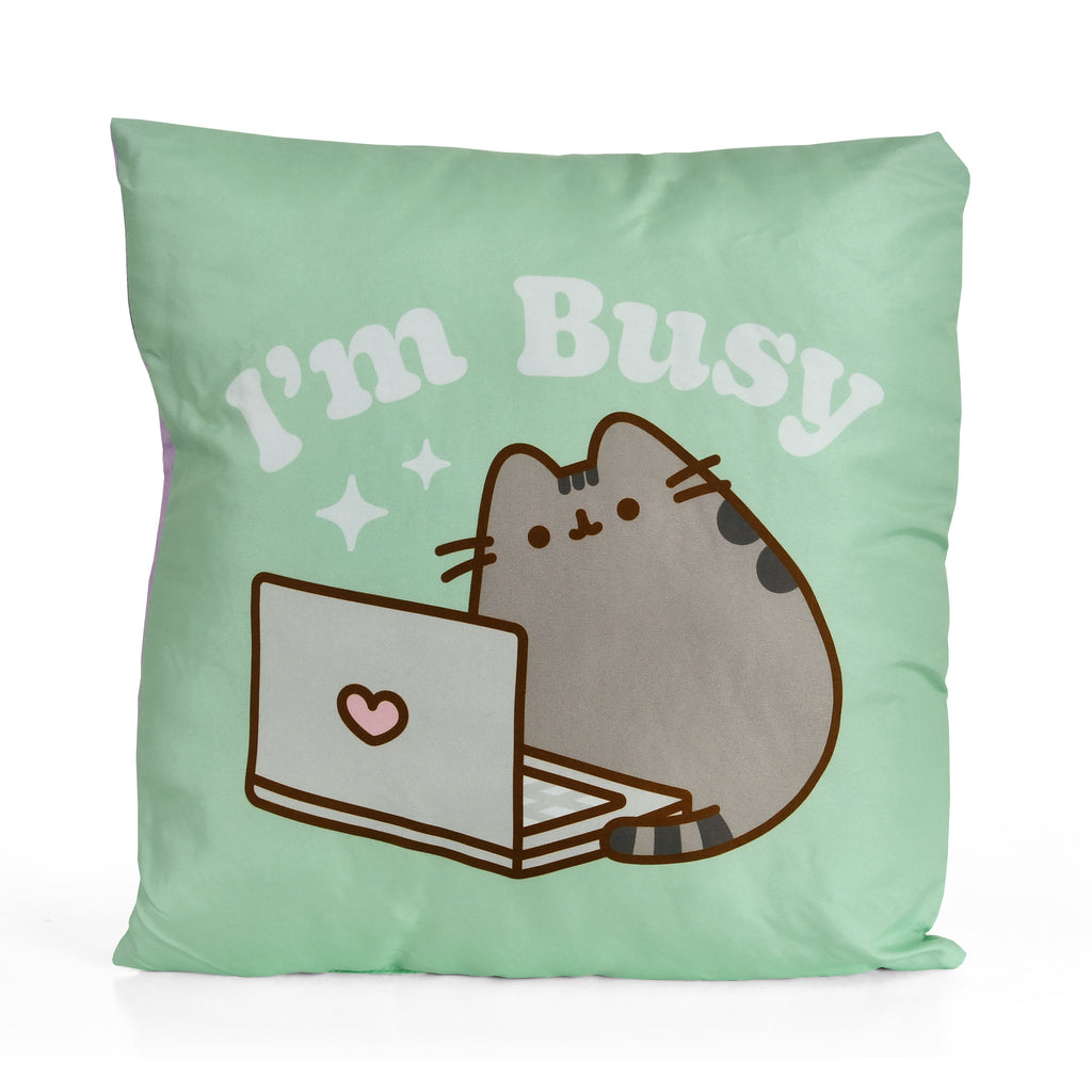 Product image Pusheen - Good Morning I'm Busy Pillow