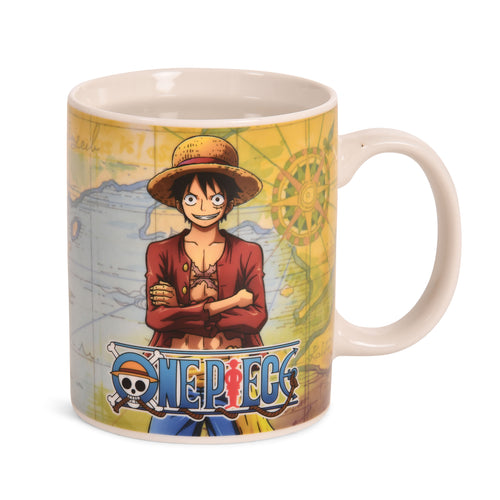 Produktbild One Piece - Luffy termosensitiv mugg