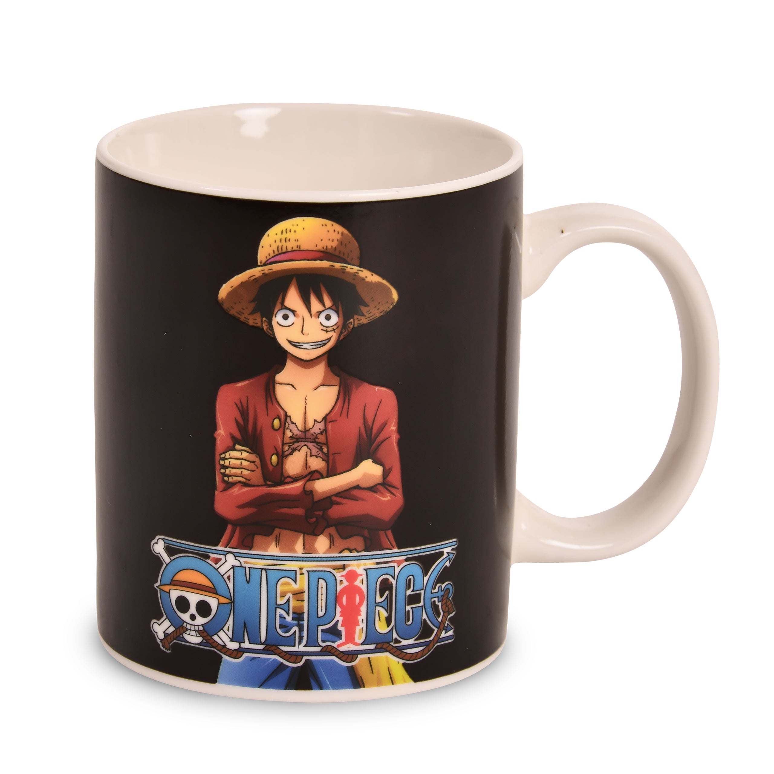 Produktbild One Piece - Luffy termosensitiv mugg