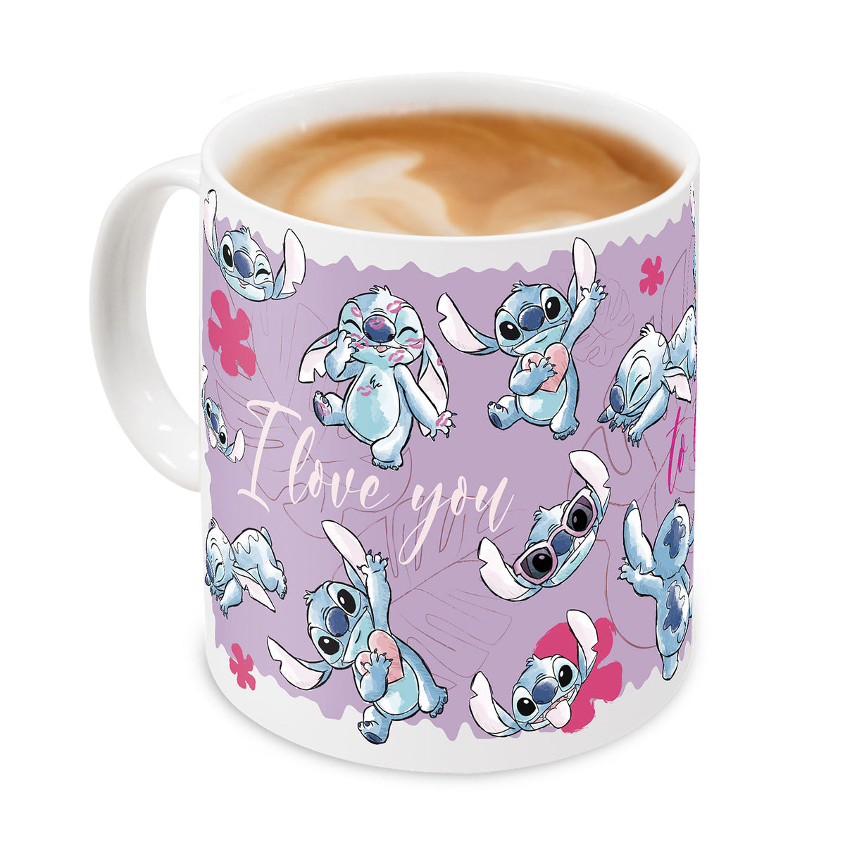 Produktbild Stitch I Love You termoeffektmugg - Lilo & Stitch
