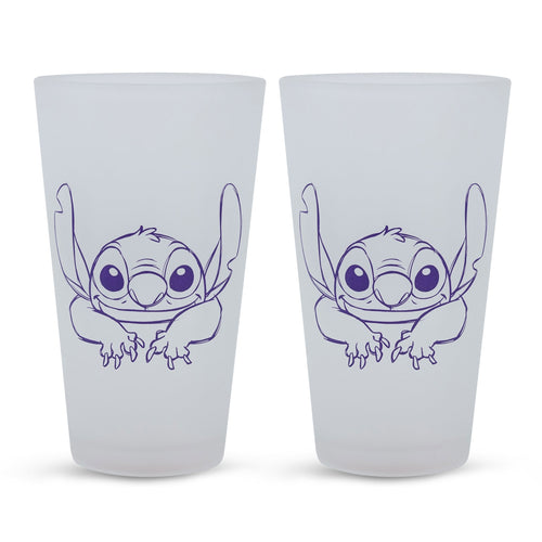 Produktbild Stitch Glas 2-pack - Lilo & Stitch